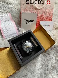 Omega x swatch mercury gold