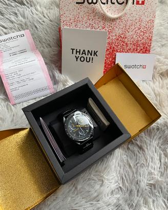 Omega x swatch mercury gold