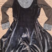 Vestito in velluto tg 42
