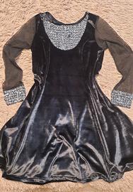 Vestito in velluto tg 42