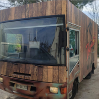 Food truck, Auto negozio, furgone Panini Patente B