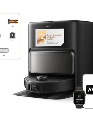 MovaV50 Ultra Complete Black – Robot Aspirapolvere
