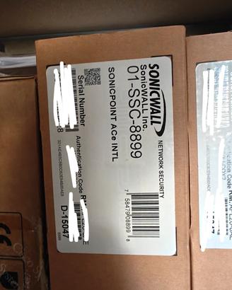 3x SonicWall SonicPoint ACe WiFi Access Point 