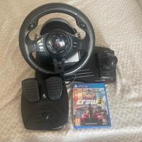 simulatore di guida PS 4 + gioco
