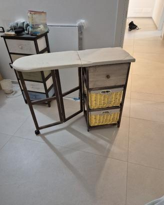 Mobiletto = Cassettiera + Asse da stiro