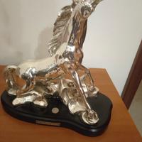 scultura cavallo firmato Ottaviani Hermes