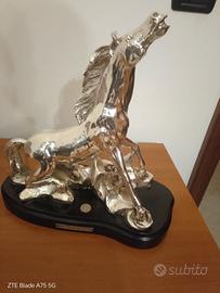 scultura cavallo firmato Ottaviani Hermes