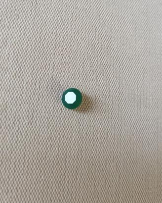 Pietra giada verde scuro 7mm da incastonare
