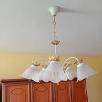 Lampadario Vintage Vetro