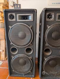 Coppia casse Omnitronic 1000 W