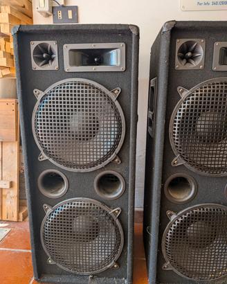 Coppia casse Omnitronic 1000 W