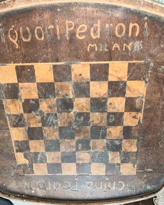 Rarissimo Tavolo da gioco di Liquori Pedroni - Bar