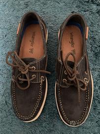 Mocassini da barca blu Wrangler