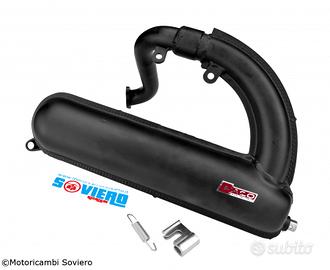 Marmitta Faco RACING Siluro Nera Vespa 50 90 125