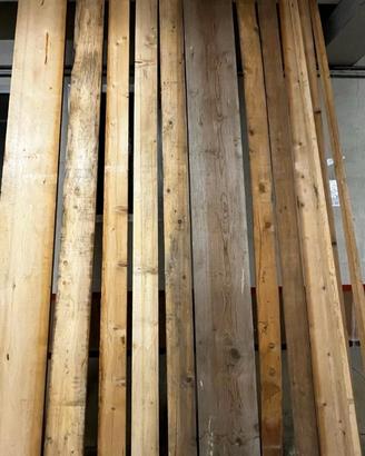 Tavolame e travetti legno