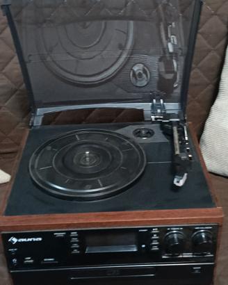 Giradischi, CD, Cassetta, lettore USB, bluetooth 
