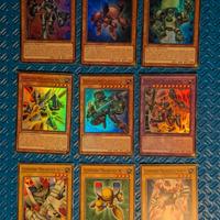 lotto carte guerriero magnetico - yugioh