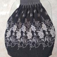 Vestito estivo lungo vestitino gonnellone nero 