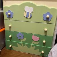 cassettiera cameretta bimba