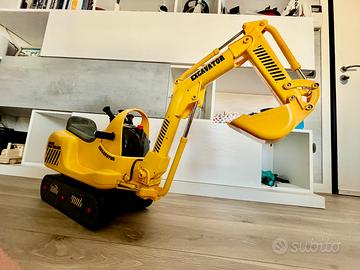 Ruspa escavatore elettrico per bambini