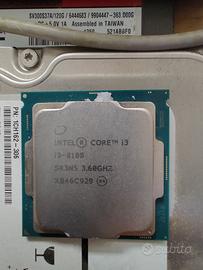 Processore I3  8100