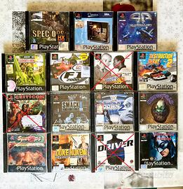 Lotto giochi PlayStation 1 PS1