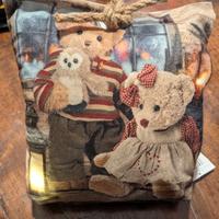 Cuscino fermaporta decorato