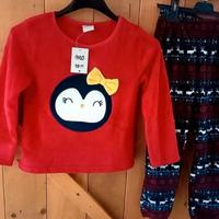 Set Pigiama invernale  bambina  tg 6/7 anni