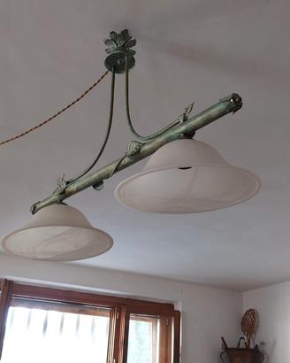 Lampadario a Sospensione 2 Punti Luce