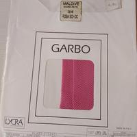 collant rete piccola colore fuxia