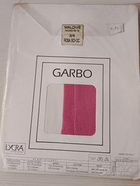 collant rete piccola colore fuxia