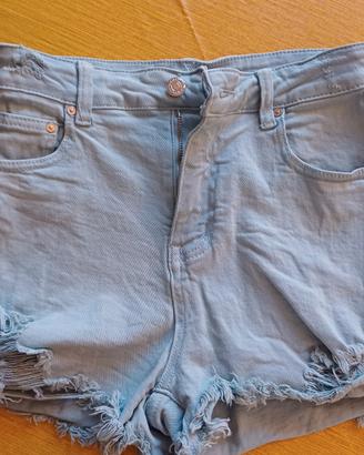 Pantaloncini jeans corti