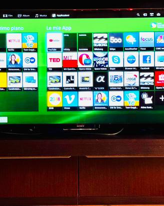 TV Sony 4k 55” 3D Bravia X90B e accessori