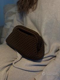 Borsa artigianale in uncinetto