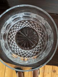 vaso in cristallo di Boemia