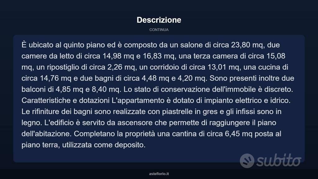 Appartamento – Cosenza, Quartiere Tribunale - Vista 4