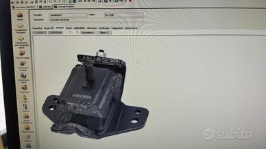 Supporto motore sinistro nissan d22 yd25