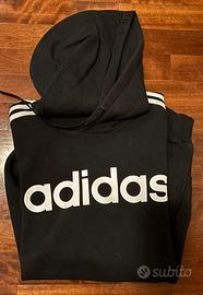 Felpa nera Adidas
