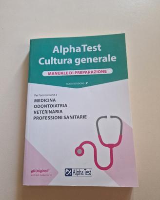 LIBRO ALPHA TEST CULTURA GENERALE