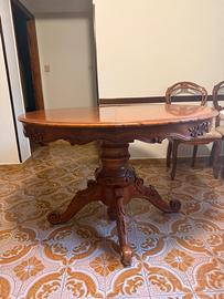 Tavolo rustico in stile 800