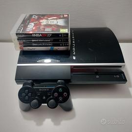 Console PlayStation 3 Fat PS3 80 GB Con Giochi