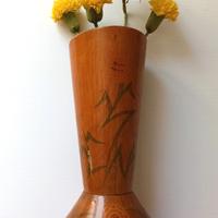 Vaso in legno Vintage, serie numerata