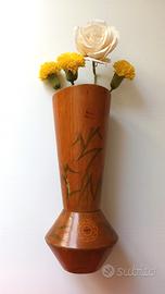 Vaso in legno Vintage, serie numerata