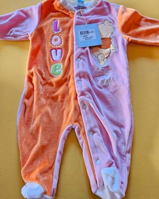 Tutina Femminuccia Winnie the pooh 