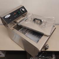 Friggitrice elettrica NUOVA 10 lt, vasca unica NEW