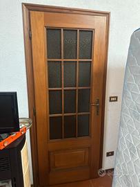 Porta legno e vetro
