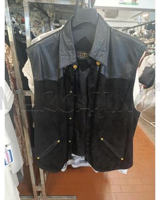 GILET UOMO GIANNI VERSACE BOTTONI DORATI