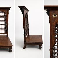 Antico inginocchiatoio in legno fine ‘800