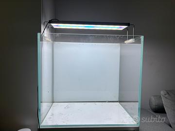 Acqaurio s/m con vetro in cristallo extrachiaro