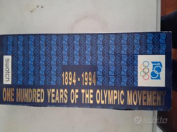 swatch orologio anniversario  oilmpiadi